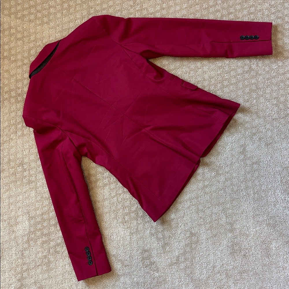 Express Women's Raspberry Single-Button Tailored … - image 8